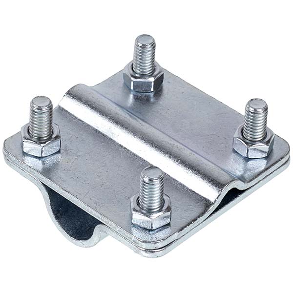 Clamp rod D=16-20mm/wire D=8-10mm galvanized steel 44/208.2 OS