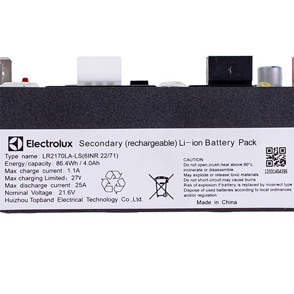 Battery for Cordless Vacuum Cleaner Electrolux 4055937561 21.6V