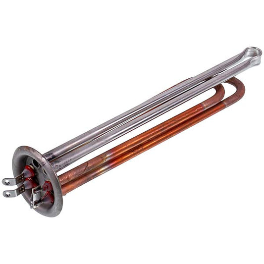 Heating Element for Water Heater Thermex 2000W (copper) flange 63mm, 2 tubes for sensor (for the anode M6)