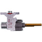 Middle Burner Gas Tap for Gas Stove Zanussi 3429042389