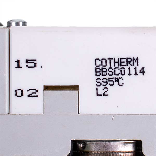 Thermostat for Water Heater Atlantic 313917 Cotherm BBSC0114 20A 250V, 2 capillaries L=400/700mm, 95°C